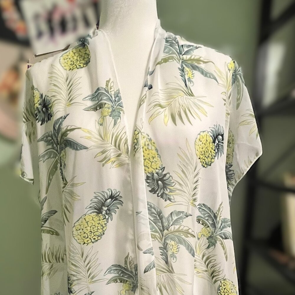 Sheer Pineapple Cover, One Size